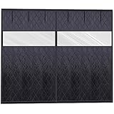 Garagentore Thermische Isolierte Tür Vorhang,(284x218cm Magnetische Garagentor Vorhänge Für Winter,Oxford Cloth Kälte Und Wasserdicht, Winddicht Und Wärmend, Tür Bildschirm Isolierung Abdeckun