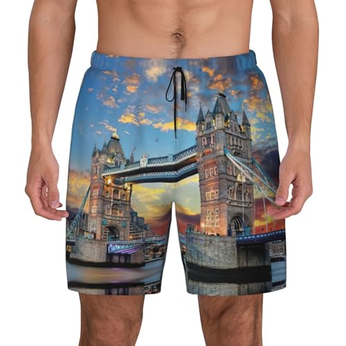 Short de bain Londres EdWal pour les vacances et la plage maillot homme