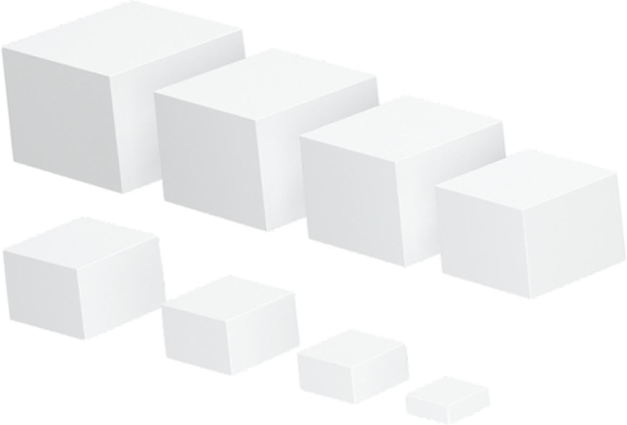 Food Display Stand Cube Display Nesting Riser for Brunch Collectible Jewelry 8Pcs| Cake Stand | Cupcake Stand | Cake Display Stand