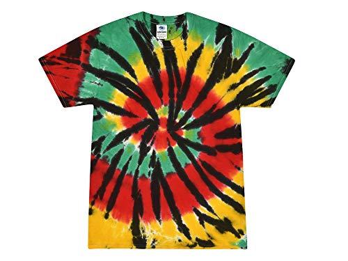 Tie-Dye T-Shirts, Special Design Colors, 100% Pre-Shrunk Cotton, Kids Sizes, Short Sleeve
