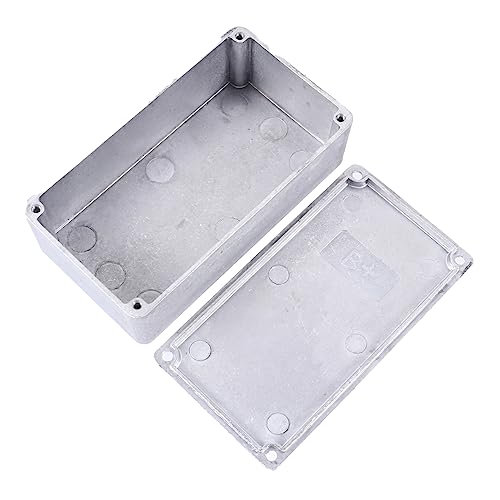 Veemoon Guitar Effect Enclosure Aluminum Box Case Screws for Electric Guitar Effect Pedal