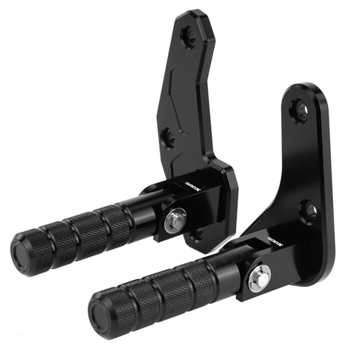 Kit de repose-pieds pour motocycliste CB500X ABS 2016-2024 supports de chevilles d'autoroute noirs