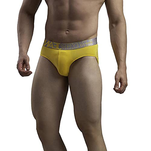 Image of Underjeans Men Cotton Blend Brief - Pack of 2