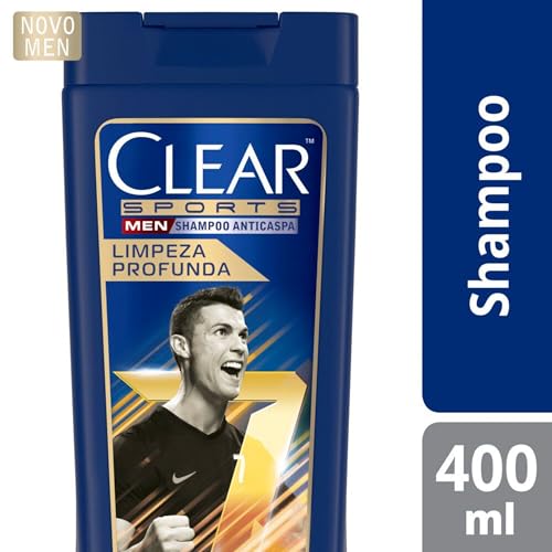Clear Sports Men - Shampoo Anticaspa Limpeza Profunda 400Ml