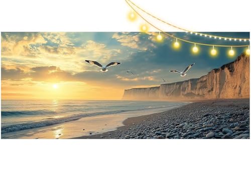 Diamond Painting Grand Format 220x80 pour Grand Mur | Kit Complet DIY Cristal