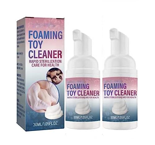 Limpiador de juguetes para adultos con espuma fresca - limpiador de juguetes para adultos - limpiador de espuma suave (2pcs)