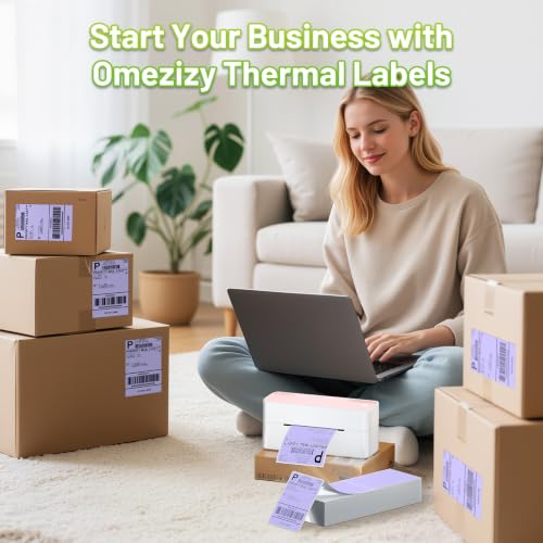 Image of 4x6 Thermal Labels, Shipping Address Label (Pack of 250 4x6 Roll Labels)