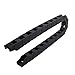 Aexit 25mm x Electrical equipment 25mm 102cm Length Plastic Towline Cable Carrier Drag Chain Connector