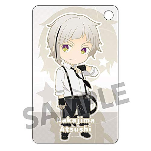 Pikuriru! Bungo Stray Dogs Pass Case Atsushi Nakajima porte-carte en PVC pour pass transport