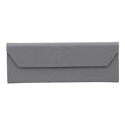 Image of Real Sic Glasses Case for Men and Women - Magnetic Folding Hard Shell Sunglass Holder - Inspired by Solid Color