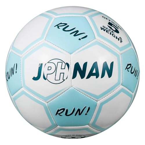 JPHNAN Size 5 Waterproof TPU Soccer Ball for Adults