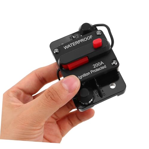 Protección contra sobrecargas IMIKEYA disyuntor manual para no quemar fusibles en RV 4
