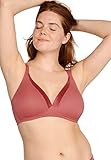 arti bhs inggris cup NATURANA 5119 Naturana BH Damen ohne Bügel Cup A-D 100% Angenehm Dank extra Softer Schalen I BH ohne Bügel mit nahtlosen Cups - Ideal unter Blusen & T-Shirts Damen BH für maximalen Halt 95 Sun Kissed C