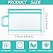 12 Pack Mesh Zipper Pouch Bags, Toy Storage Bags, Zipper Pouches for Organizing, A4 Double-Layer Nylon Mesh Bag with Handle for Puzzle, Board Game, Blocks Storage.Color