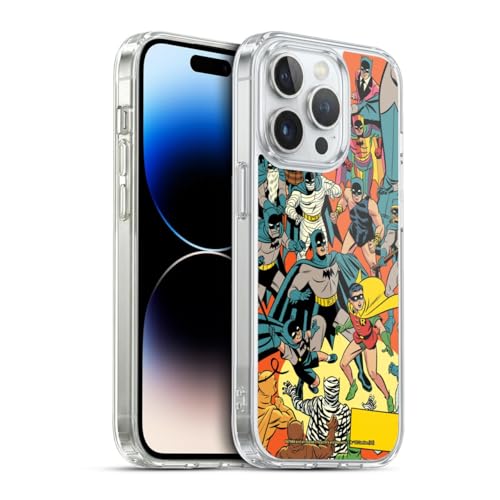 Head Case Designs Officially Licensed Batman DC Comics Detective Comics 1000 Robin Iconic Comic Book Costumes Gel Case [Military Grade] Compatible with Apple iPhone 13 Pro and Compatible with MagSafe