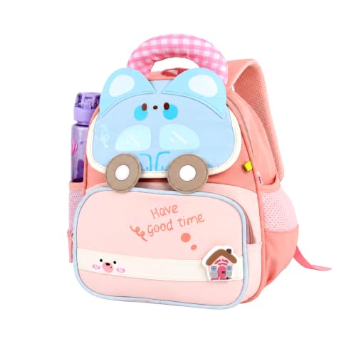 Image of Storite Kids Backpack for Boys & Girls 8L (3-6 Years) | Cute Crab Design Lightweight Toddler School Bag | Nursery & Preschool Cartoon Backpack with Front Pocket