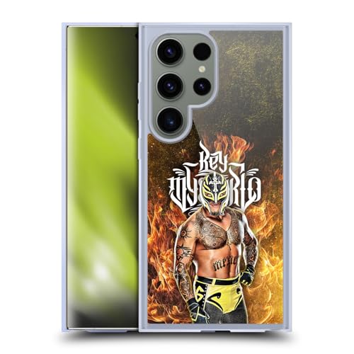 Coque Rey Mysterio WWE pour Samsung Galaxy S24 Ultra antichoc compatible MagSafe