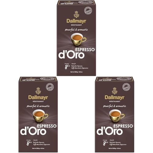 Dallmayr Espresso d'Oro 250g gemahlen 3er