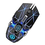 souris gamer sans fil victsing Souris de jeu pour ordinateur - plug and play, pas besoin d'installer -même, très pratique à utiliser, souris filaire avec rétroéclairage rvb
