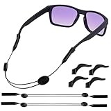 YL TRD Gafas ajustables Gafas Retenedores Deportes Impermeable Sunglass Strap String Holder -2 Pack (adultos)