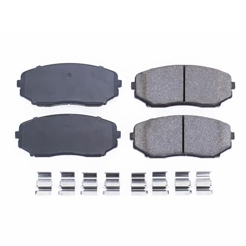 Image of PowerStop Front Brake Pads for Ford Edge 2007-14 |Lincoln MKX 2007-15 |Mazda CX-5 2019-20 |CX-7 2007-12 |CX-9 2007-20 - Z17 Ceramic Brake Pads with Installation Hardware, 17-1258