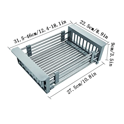 Escurreplatos de acero inoxidable de alta resistencia para cocina 3