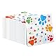 Hegbolke 100Pcs Hund Druck Papier Servietten 13x13 inch Bunte Welpe Hund Party Dekorationen