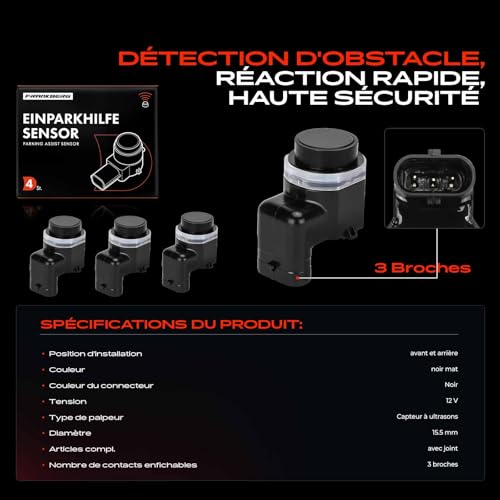 Capteur de stationnement PDC contre les rayures de votre X5 E70