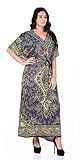 Shah Crafts. Kaftan Dress For women Caftan Maxi Gown Kimono Nightdress Beach Cover Ups Loose Tunic Plus Size