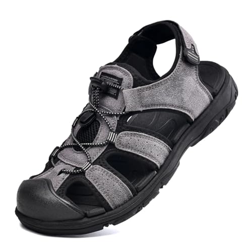 Men Large Soft Sole Summer Slippers Baotou Breathable Beach Shoes2