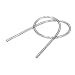 uxcell Compression Spring,304 Stainless Steel,3mm OD,0.5mm Wire Size,305mm Free Length,Silver Tone