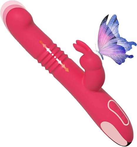 Roundhead Adult Toys for Women Today Set 10 Powerful Modes and 3 Thrusting Modes Thrusting & Games for Men and Women Realistic Waterproof Handheld Classic Wand Silent Great Gifts for Woman