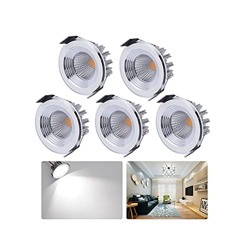 Audor - Set di mini faretti LED da incasso a LED