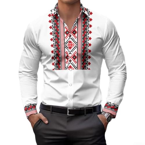 Adatta per ogni occasione: che si tratti di una gita informale o di una festa, questa camicia vintage è sufficiente per varie occasioni.