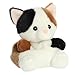 Aurora® Adorable Palm Pals™ Peebs Calico Cat™ Stuffed Animal - Fun Collectible Plush for Kids and Adult Collectors - Perfect for Decorating Rooms and Birthday Gifts - White 5 Inches