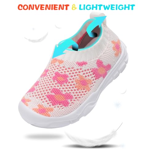 Image of JOINFREE Toddler Boys Girls Sneaker Slip On Shoes Kids Lightweight Breathable Walking Shoes