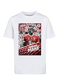 FC Bayern München Kinder T-Shirt - Servus Mané - Kids Shirt FCB Farbe weiß 164, Größe weiß 164