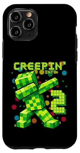 It's My 2nd Birthday �j�̎q �Q�[�}�[ Creepin' Into 2 Gamer Pixel �X�}�z�P�[�X iPhone 11 Pro �p