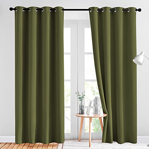 NICETOWN 84 Blackout Curtains (Set of 2)