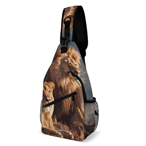 Bolso bandolera cruzado para viaje y senderismo 38x20 cm miniatura 1
