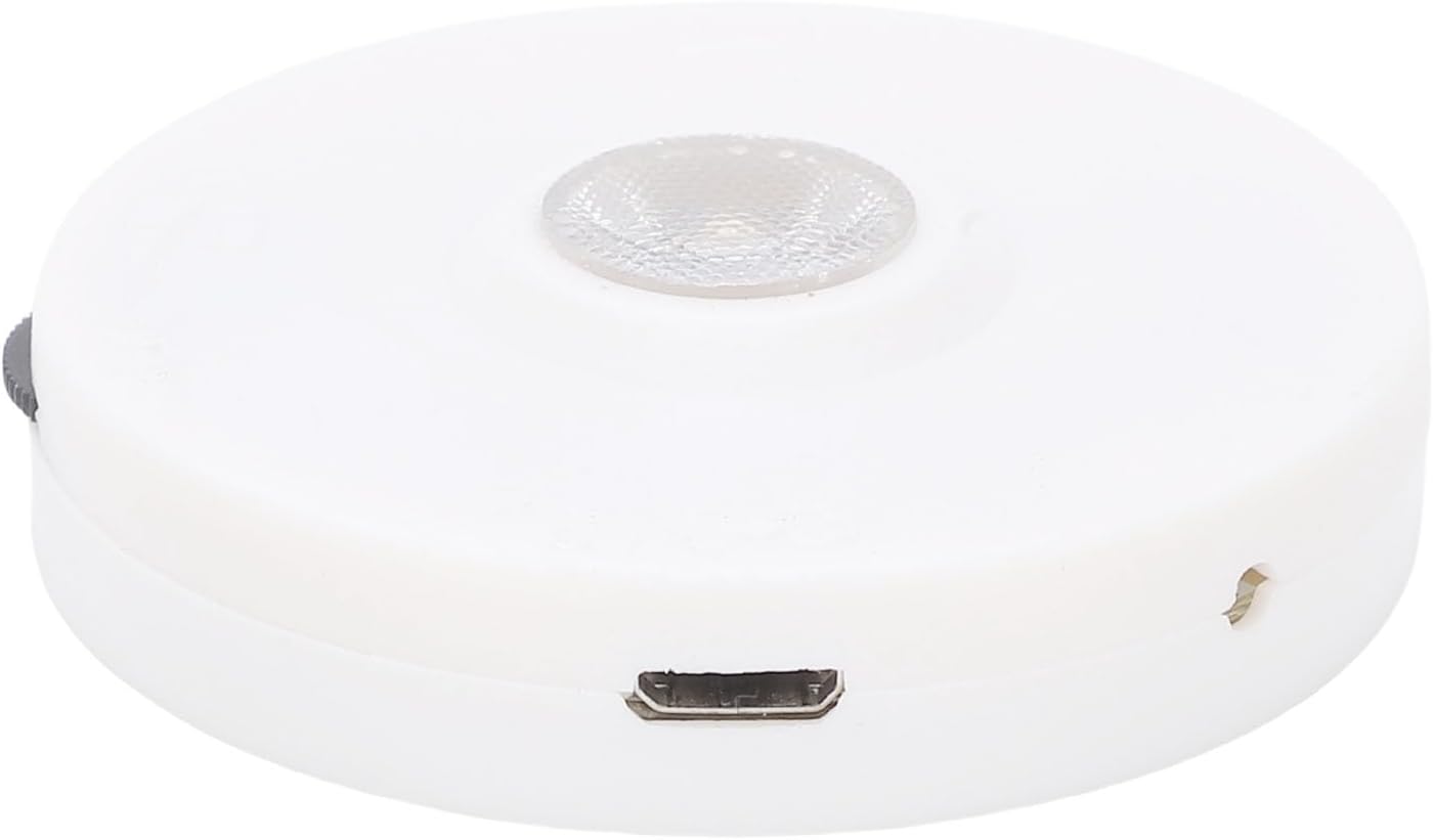 LED Microscope Light, Stepless Dimming Biological Microscope Lamp with Mirror, LED White Light for Stereo Microscope and Camera
