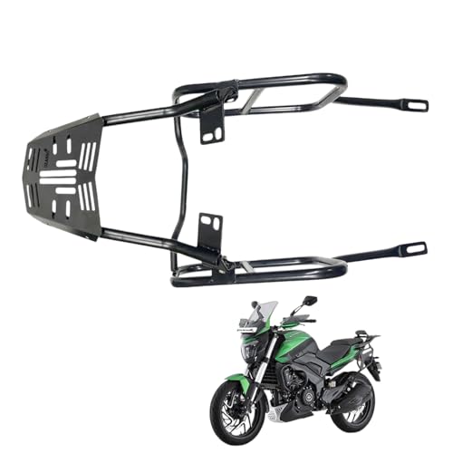 Image of Bike Customize Side Saddle Stay with Luggage Carrier Top Rack Suitable for Bajaj Dominar 400