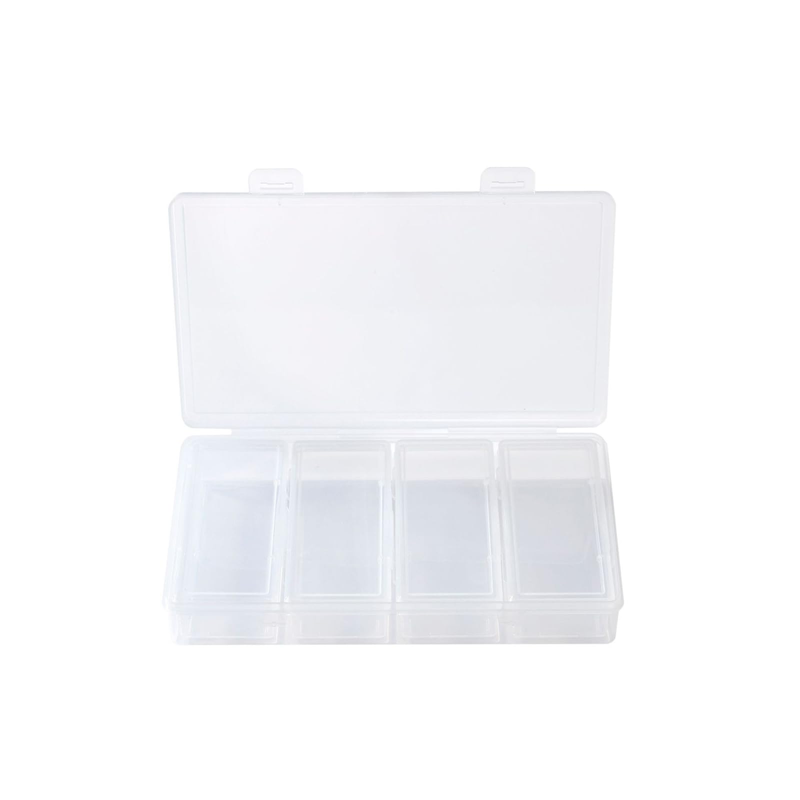 Xjdzineq Stackable Jewelry Case with Individual Sections Storage Box Perfect for Organizing Rings Earrings and Trinket Multipurpose Storage Container
