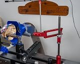Simple Hollowing System with Laser - Stabilizes and Guides Woodturning Tools while Hollowing Wood, Accepts Full-Size Simple Woodturning Tools. (SHS with Laser)
