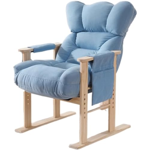 Silla de oficina ajustable con tela extraíble, respaldo de 6 posiciones, diseño elegante y versátil para escritorio de computadora