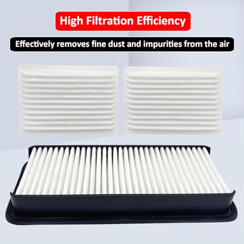 Syiono New Cabin Air Filter Kit Replacement for Kubota Tractor M6040 M7040 M7060 M8540 M8560 M9540 M9960 RTV1100 SVL75-2C SVL90-2C SVL95-2SC B2650 B3000 Replaces# 6A671-75090 T1855-71600 014520-0804 by Syiono - Image 5