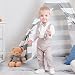 Gajaous Baby Jungen Taufanzug Gentleman Bekleidungssets Kleinkind Jungen Langarm Krawatte Hochzeit Anzug für Frühling Herbst