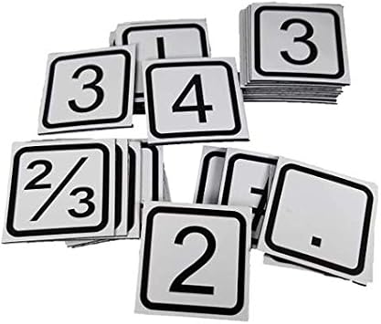 Number Magnet Symbol Set