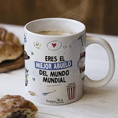 Taza Abuelo Happymots de Cerámica Cover