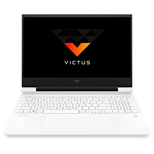 HP Victus 16-e0053ns - Ordenador Portátil Gaming de 16.1" Full HD (AMD Ryzen 5-5600H, 16GB RAM, 512GB SSD, 60Hz, AMD Radeon RX 5500M 4GB, Sin Sistema Operativo) Blanco - Teclado QWERTY Español